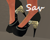 The Gold Touch Heels