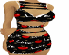 RE F/  Dress Black Love