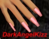 Long Nails ~ Candy Pink
