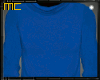 D.:. Clean Blue Sweater