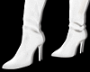 Knee Boots Bright White