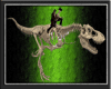 Anim.T-Rex Skeleton 2p