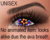 Unisex stainedGlass eyes