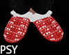 X Red XMAS Slippers X