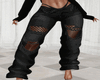 Grunge Black Jeans