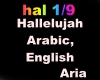 hallelujah ;) eng/arabic