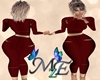 MzE Red n Gold Jumpsuit