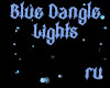 #RU Blue Dangle Lights