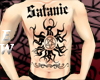 EW Satanic tattoo