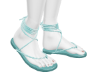 *B* Teal Sandals