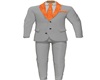 |L| STEM Suit GreyOrange