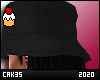 Lips Hat Hair/black
