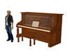 Wood Uprite Piano