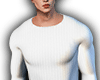 Muscled Sweater White
