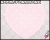 ɱ Pink Heart Pillow
