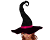 pink ribbon witch hat