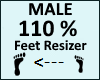 Feet Scaler 110%