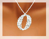 [DF] O silver necklace