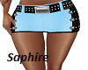 Strapped Skirt BabyBlue