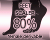 Feet Scaler 80 %