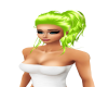 green hair