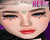 K* Snowflakes Eye Blue