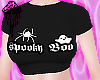 🍄 spooky boo crop top