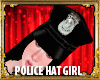 BLACK HAT POLICE GIRL