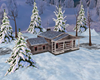 Country Christmas Cabin