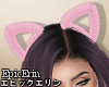 Pink Fur Cat Ears