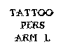 [Gio]TATTOO PERS ARM L