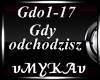 GDY ODCHODZISZ