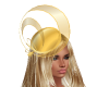 gold hat