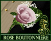 Boutonniere Rose Pink