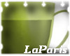 (LA) Green Coffee Cup