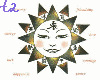 Tribal Sun w/ symbols