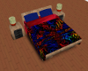 Red-Blue Bedroom Set