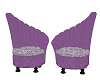 Elegant Lilac Club Seats
