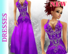 Purple Classic Gown
