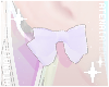 ❄ Bow Earing Purple