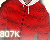 Red Puffer Jacket K.