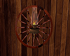 Saloon Wheel Decor Lamp
