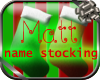 Christmas Stocking Matt