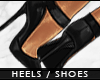 - metallic heels  -