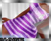 XTRA polo dress purple