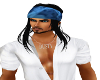 blue flames bandana