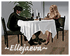 Paris Cafe Romantic Tabl