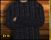 E. Navy Knitted Sweater