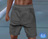 Gray Chino Shorts