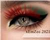 MZ - Zell Lashes Red